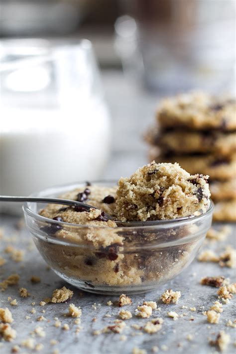 Bake 12 to 13 minutes or until set. Chocolate Chip Cookie Dough Mug Cake | running with spoons