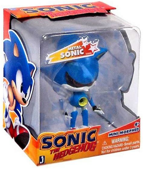 Sonic The Hedgehog Mini Morphed Metal Sonic 275 Figure Classic