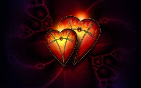 Heart Abstract Hd Wallpaper Background Image 1920x1200