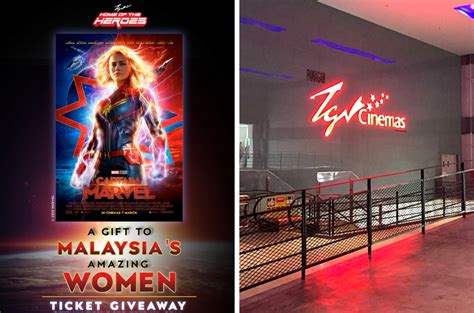 Do you happy if you get free birthday movie ticket? Hey Girls, TGV Cinemas Is Giving Away FREE 'Captain Marvel ...