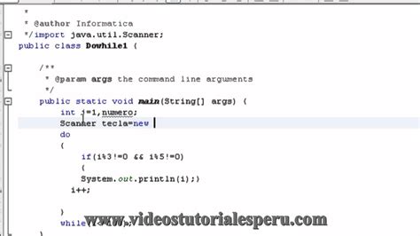 Uso De La Estructura Do While En Java Clase Online Parte Youtube My