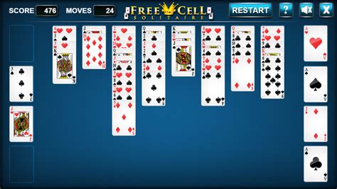 Play Freecell Solitaire Online For Free