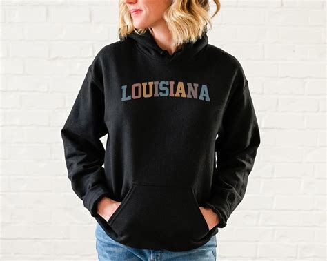 Louisiana Sweatshirt Louisiana Sweater Cute Louisiana Shirt Etsy Uk