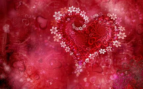 Romantic 3d Heart Love Wallpaper High Definition Wallpapers Walljez