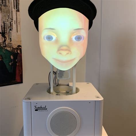 Social Robot Furhat Morphology Human Like Back Projected Face