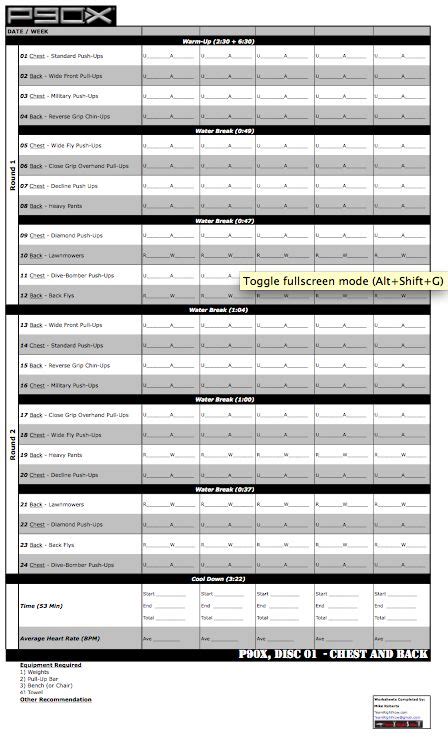 7 Best P90x Worksheets Ideas Workout Sheets Workout Schedule P90x