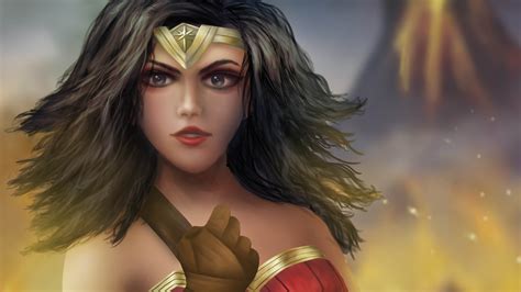 Wonder Woman Artwork New 4k Wallpaper HD Superheroes Wallpapers 4k