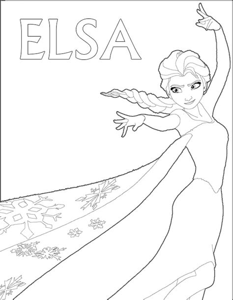 Disegni Frozen Elsa Da Colorare Giochi Di Frozen Coloriamo