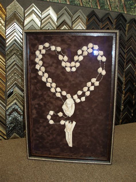 Check out this beautiful shadow box we recently did! | Shadow box