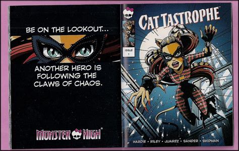 Monster High NOTICIAS Comics De Cat Tastrophe Y Voltegeous Con