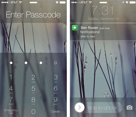 Ascend Redesigns The Ios 7 Lock Screen The Iphone Faq
