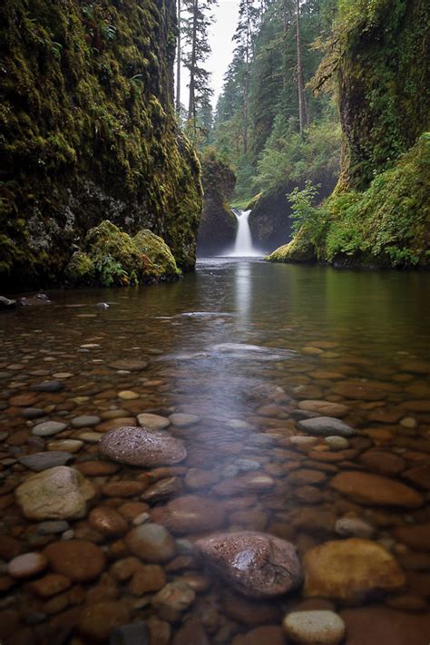 Punch Bowl Falls Oregon United States World Waterfall Database