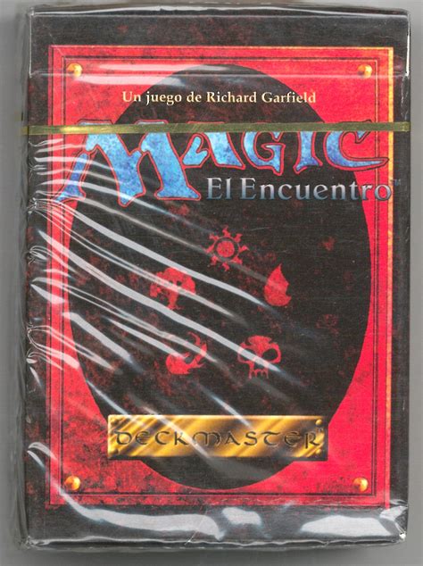 Magic the gathering garruk wildspeaker green planeswalkers starter deck sealed. Magic the Gathering 4th Edition Starter Deck (Spanish ...