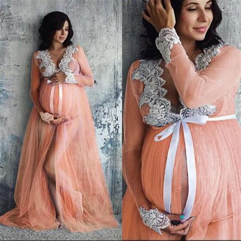 maternity dresses for photo shoot women maternity pregnancy sexy lace dress pregnancy dress