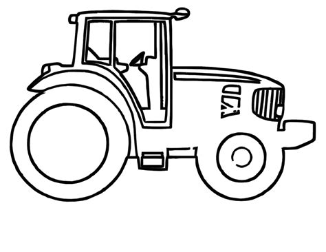 John Deere Traktor Színezőkönyv Nyomtatásra és Online