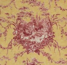 Check spelling or type a new query. yellow and maroon rooster wallpaper | Waverly Valance ...