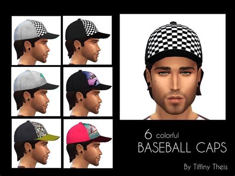 This Set Of Baseball Caps Comes In 6 Recolors Found In Tsr Category