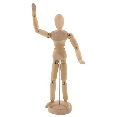 Us Art Supply 5 Male Manikin Wooden Art Mannequin Figure
