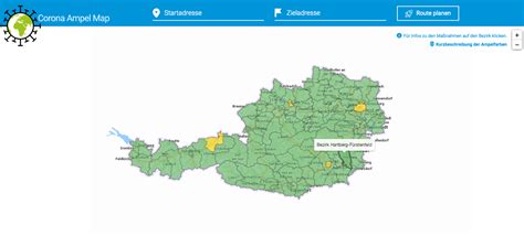 Infolgedessen wurde wien von europäischen ländern als risikogebiet eingestuft. Corona-Ampel Online-Karte: Corona Ampel: Hartberg-Fürstenfeld steht auf "Grün" - Hartberg ...