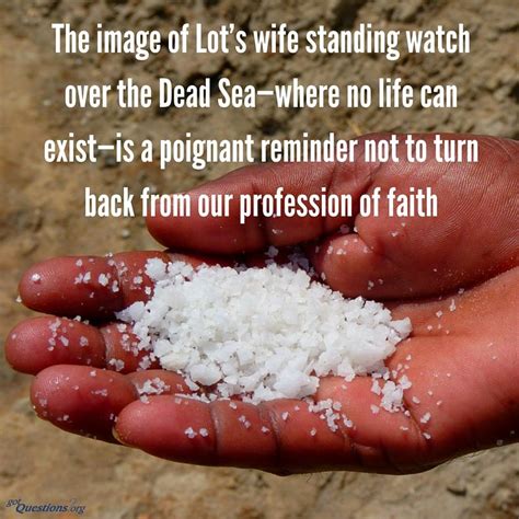 Why Did Lots Wife Become A Pillar Of Salt What Was Gods Purpose In