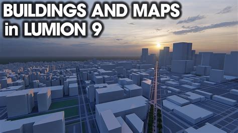 Importing Maps And Buildings Into Lumion 9 Using Open Street Map Data