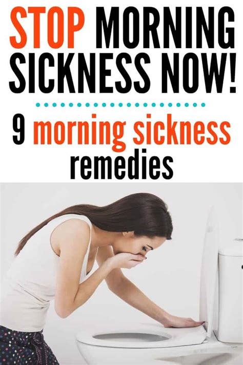 8 Home Remedies For Morning Sickness