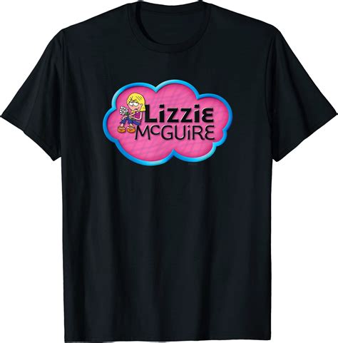 Disney Lizzie Mcguire Animated Lizzie Logo T Shirt Clothing Shoes And Jewelry