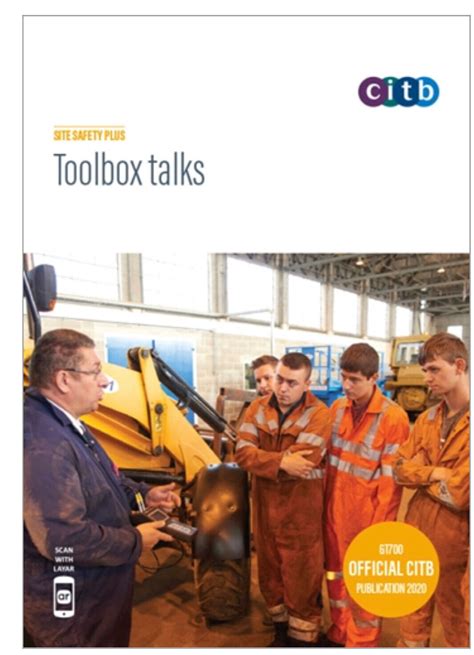Toolbox Talks Gt 700 Citb Latest Edition Health And Safety 2020 Ebay