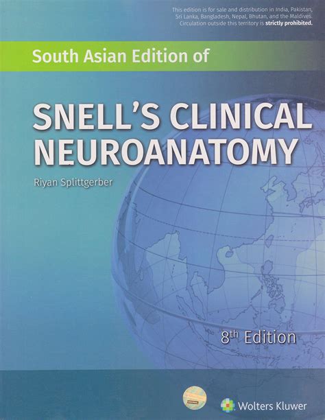 Snells Clinical Neuroanatomy 8th Edition 2019 College Book Store