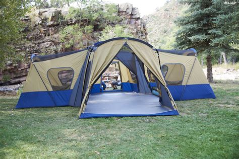 Ozark Trail 14 Person 4 Room Base Camp Tent With 4 Separate Entrances