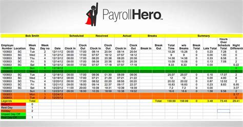 They are a great way to save time in excel because they perform a huge amount of formatting automatically. Print or send a clean excel sheet with your employees ...