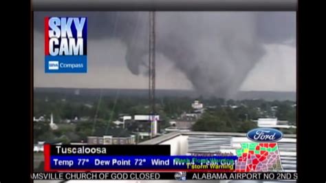 Watch James Spanns Coverage Of April 27 2011 Tornado Outbreak
