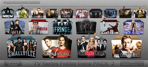Tv Series Folder Icons Pack 2 Tv Series Folder Icon Icon Pack