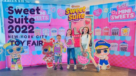 Our First Ny Sweet Suite 2022 L The Toy Insiders Toy Fair L The Best