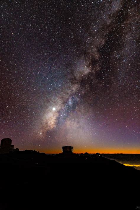 Far Above Central Maui Hawaiis Very First Observatory Sits Above The