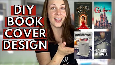 How To Make A BOOK COVER In 5 STEPS DIY Book Cover Design TUTORIAL To