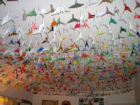 According To Japanese Tradition Folding 1000 Paper Cranes Gives You A