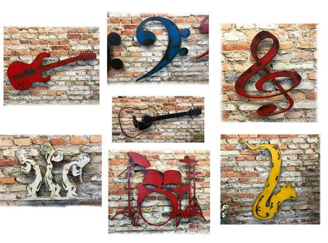Saxophone Metal Wall Art Home Decor Handmade In The Usa Choose 1