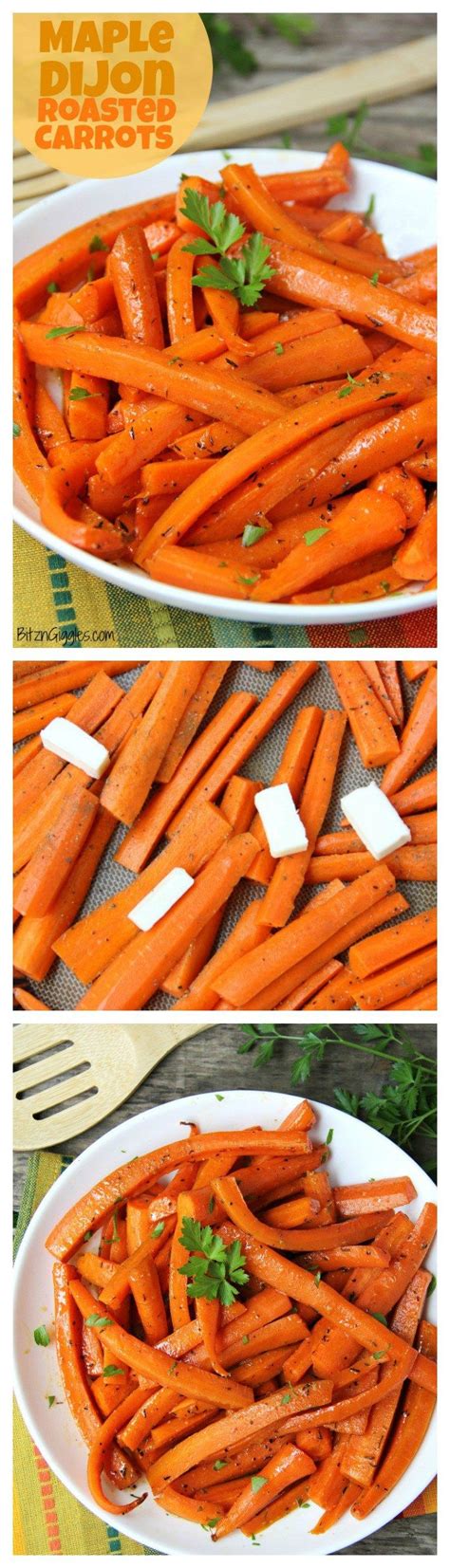 Maple Dijon Glazed Carrots Recipe Glazed Carrots Recipes Food