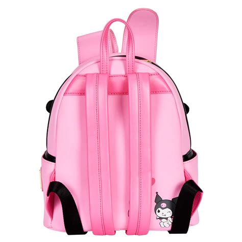 Loungefly Sanrio My Melody Kuromi Double Pocket Mini Backpack Luxebag