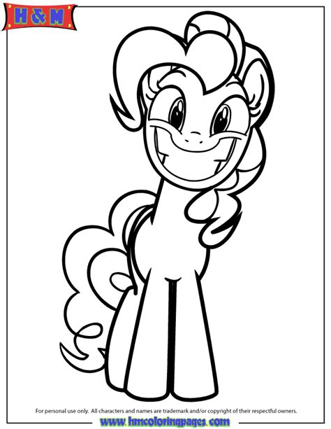 My Little Pony Coloring Pages Pinkie Pie Coloring Home