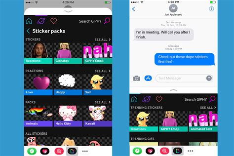 Say It With Stickers — Giphy Stickers Expands To More Apps And Even