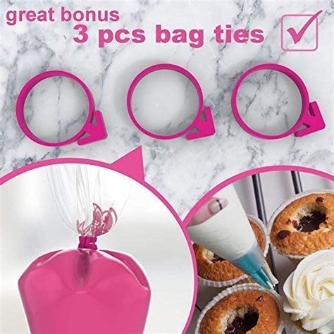 Piping Bags 50 Pcs Extra Thick Pastry Bags 15 In Icing Bags