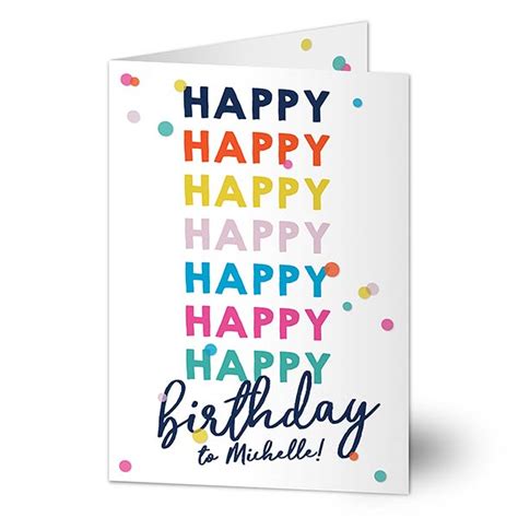 Custom Happy Birthday Cards Great Choose From Thousands Of Templates