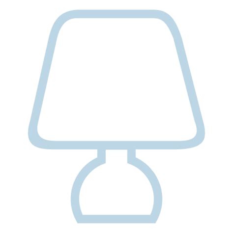 Bedroom Lamp Line Icon Transparent Png And Svg Vector File