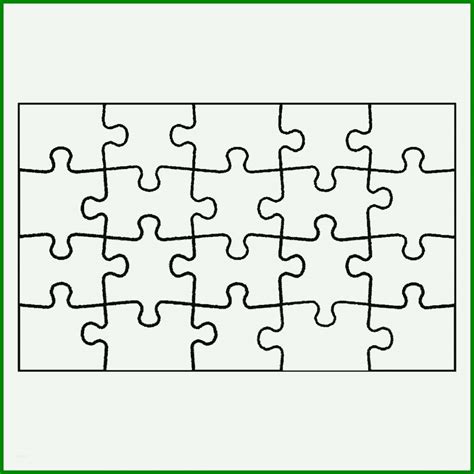 Atemberaubend Leeres Puzzle Vorlage Neu Beste Puzzle Vorlage Zum 552961