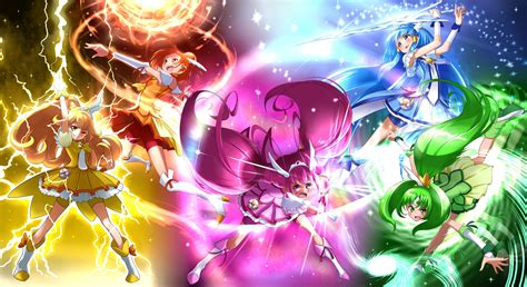 11 Smile Precure Hd Wallpapers Backgrounds Wallpaper Abyss Glitter