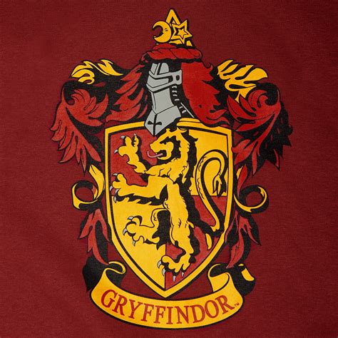 Harry Potter Gryffindor Wappen Hoodie Elbenwald