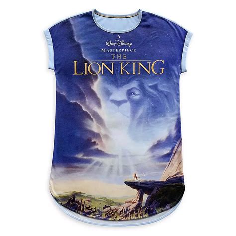 Disney Store The Lion King Vhs Nightshirt For Women Size Xss 2020