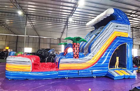 20ft Dual Slidelarge Bounce House Mr Bounce Inflatable Rentals